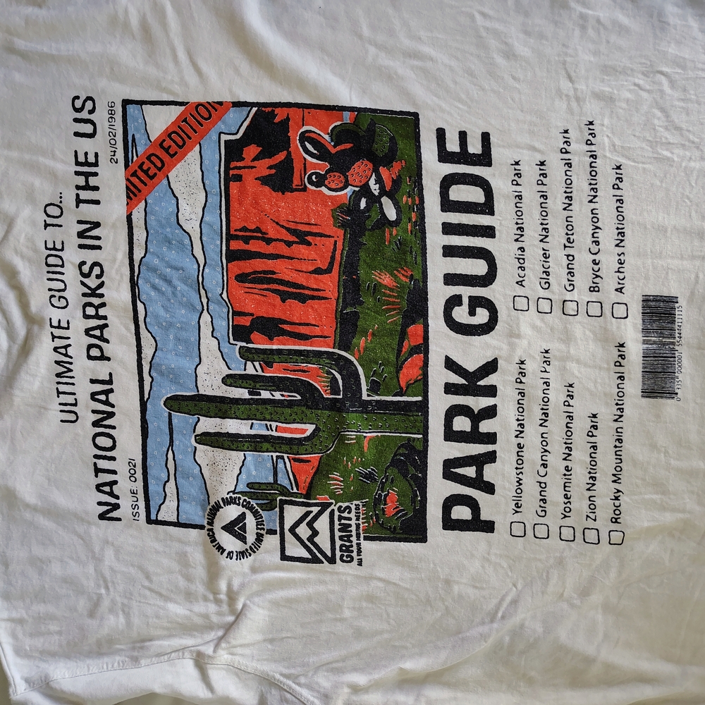 White National Parks Graphic T-Shirt